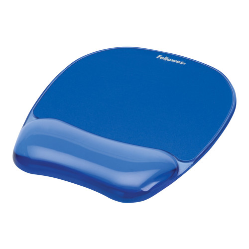 FELLOWES Fellowes Gel Crystal - mustablett med handledskudde