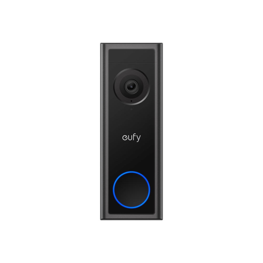 Produktbild för Eufy Video Doorbell C30 - smart dörrklocka - Wi-Fi - svart