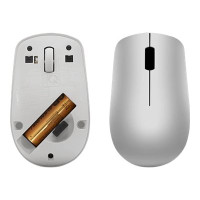 Produktbild för Lenovo 530 Wireless Mouse - mus - 2.4 GHz - platinagrå