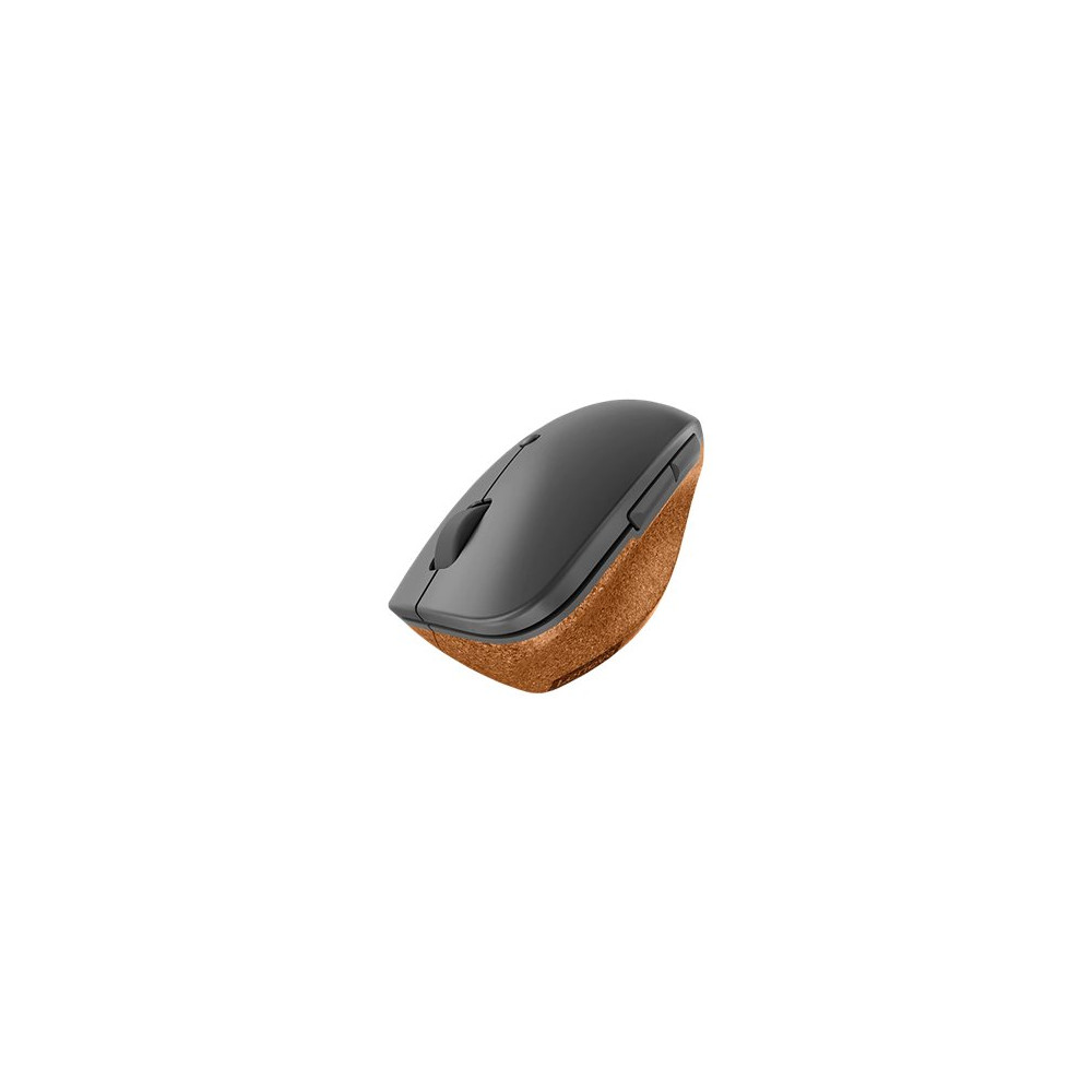 Produktbild för Lenovo Go - mus - 2.4 GHz - grå, kork