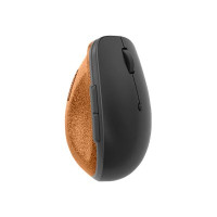 Produktbild för Lenovo Go - mus - 2.4 GHz - grå, kork