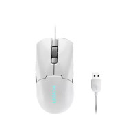 Produktbild för Lenovo Legion M300s RGB - mus - USB 2.0 - Glaciärvit