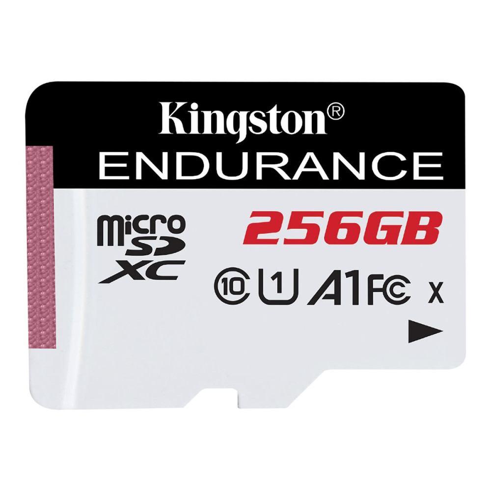 Produktbild för Kingston High Endurance - flash-minneskort - 256 GB - microSDXC UHS-I U1