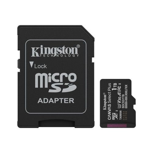 Kingston Kingston Canvas Select Plus - flash-minneskort - 1 TB - mikroSDXC UHS-I