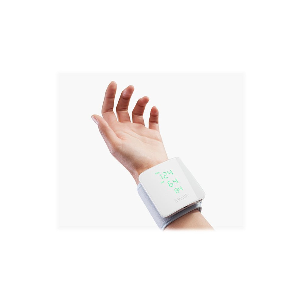 Produktbild för iHealth BP7S - blodtrycksmonitor - vit