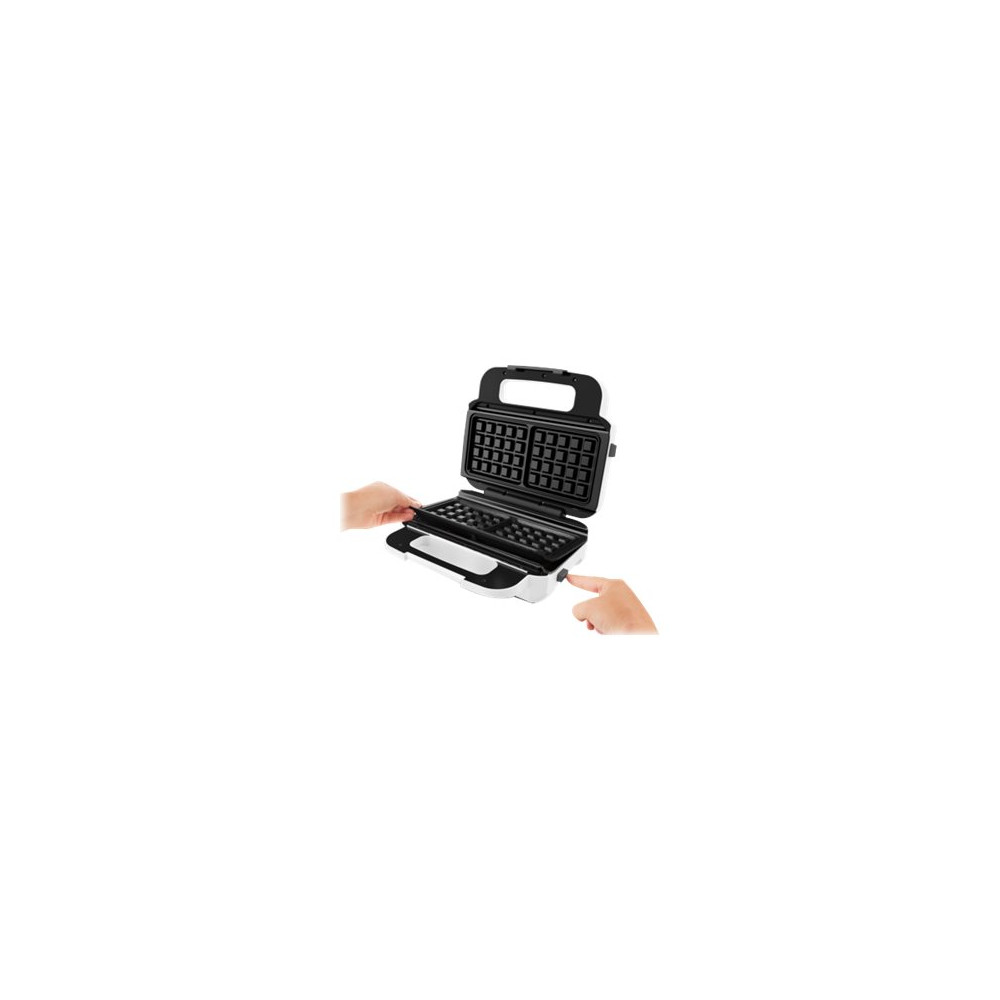 Produktbild för Tefal Snack XL SW701110 - waffle maker / croque-monsieur maker - vitt/silver