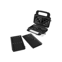 Produktbild för Tefal Snack XL SW701110 - waffle maker / croque-monsieur maker - vitt/silver