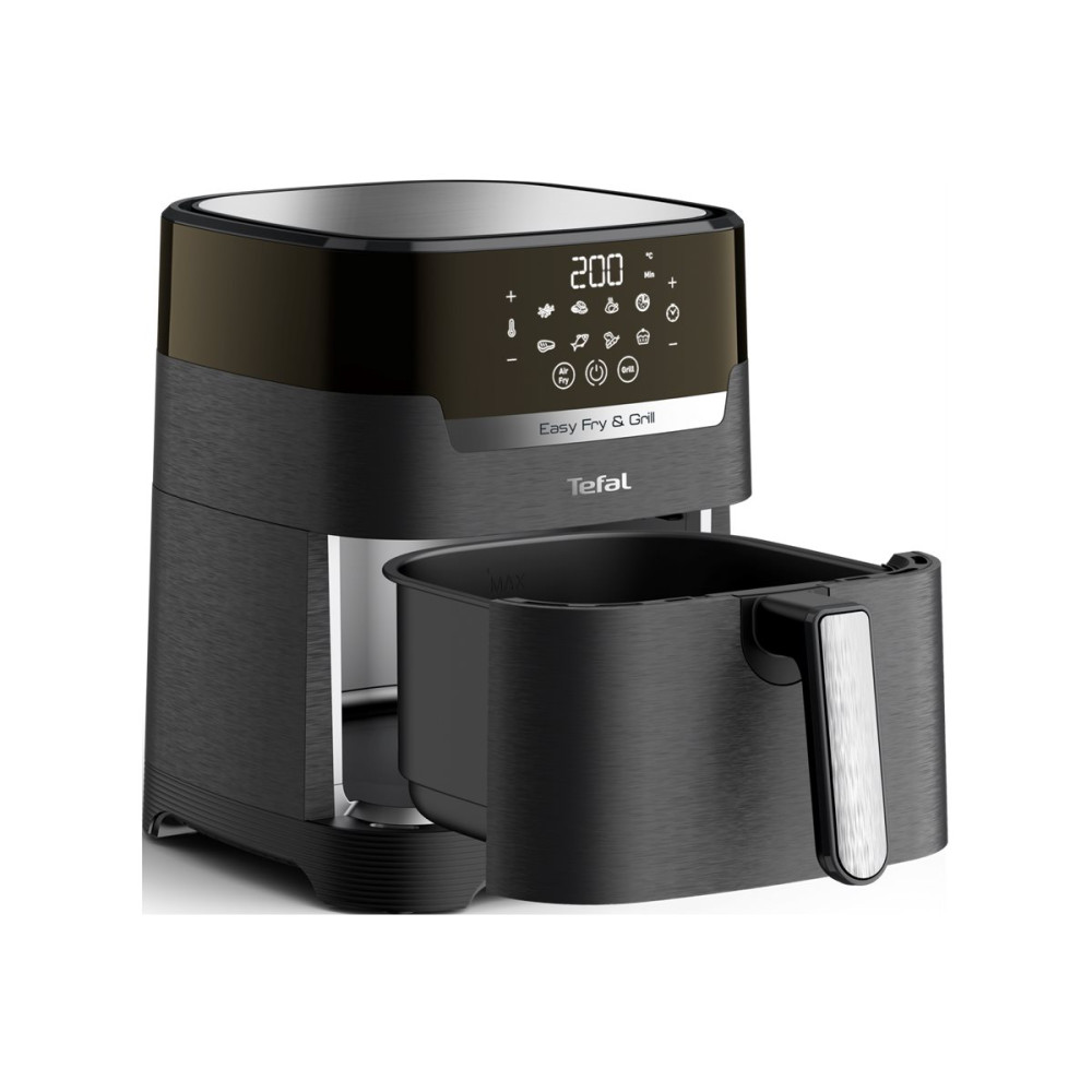 Produktbild för Tefal Easy Fry & Grill EY505815 - luftfritös/grill - svart