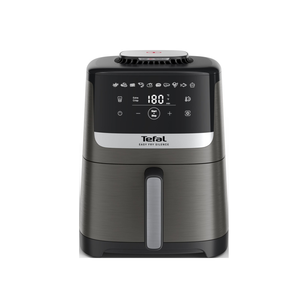 Produktbild för Tefal Easy Fry Silence Coal EY551HE0 - varmluftsfritös - mörkgrå