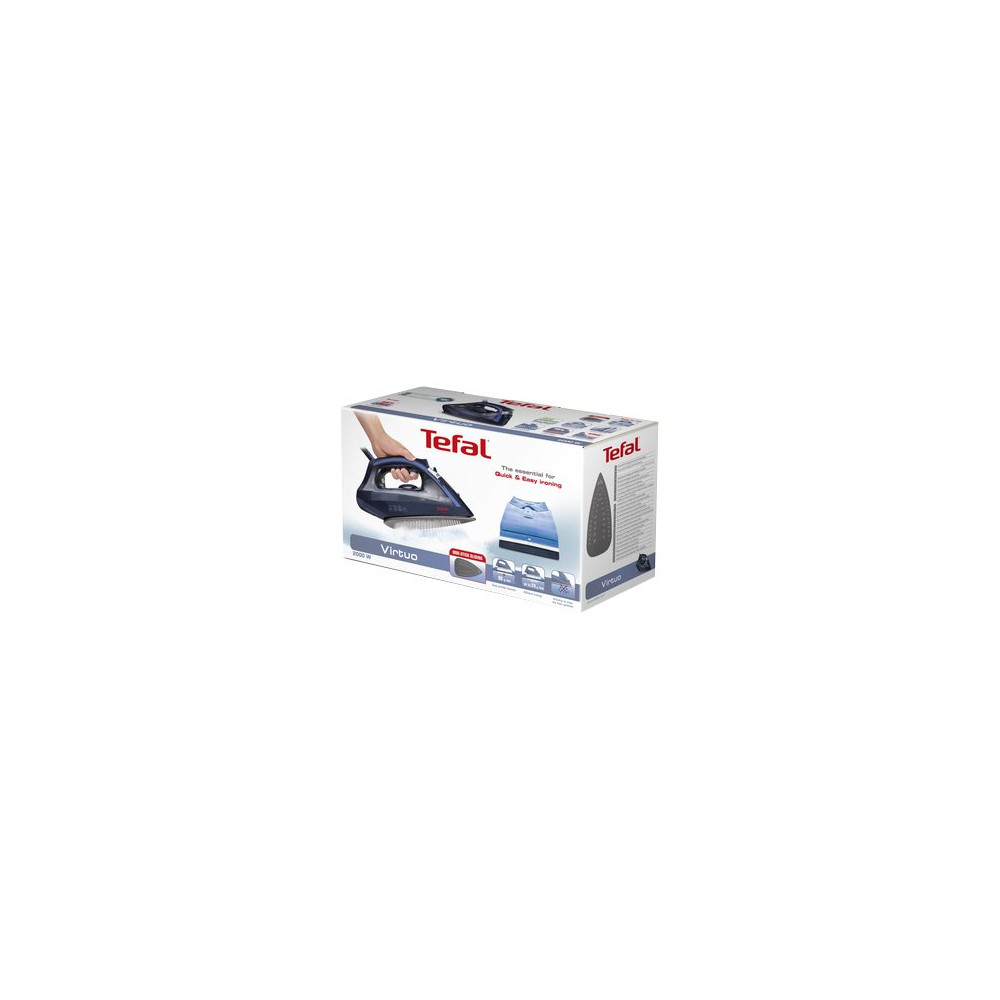 Produktbild för Tefal Virtuo FV1713E0 - ångstrykjärn - sula PTFE