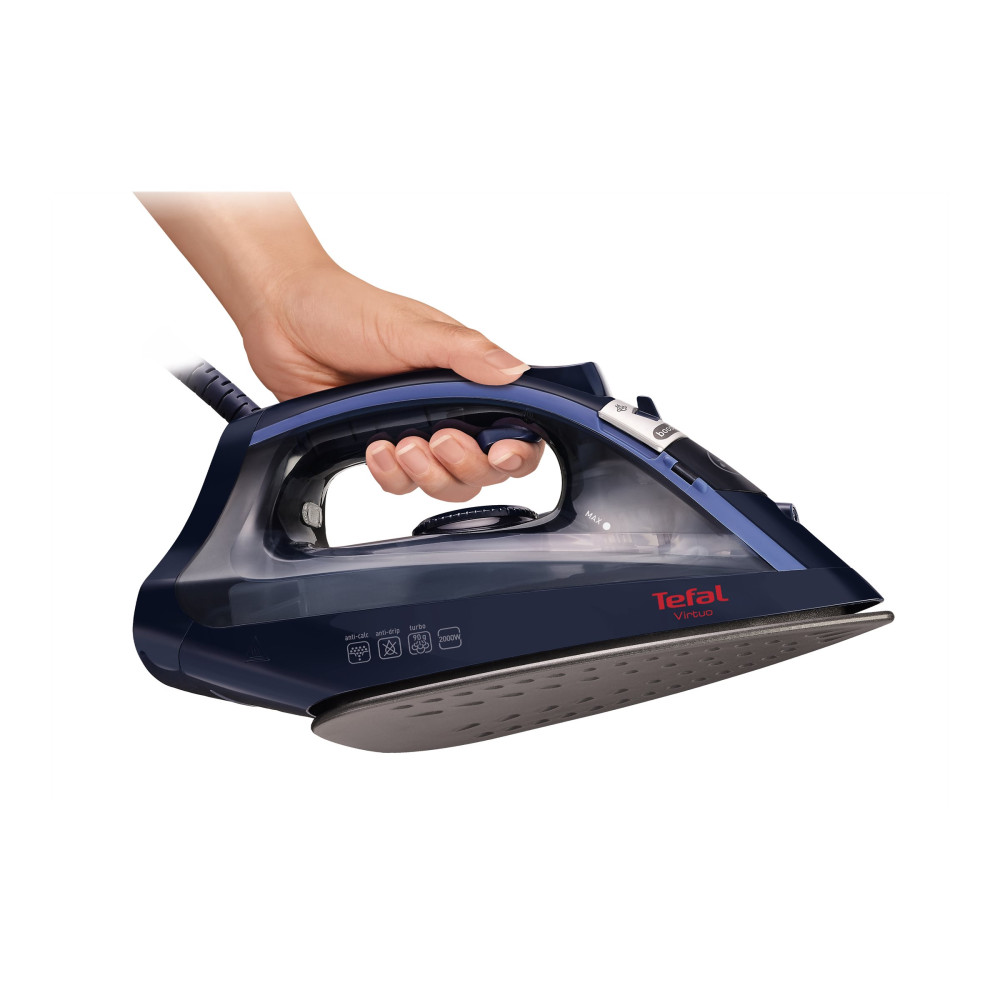 Produktbild för Tefal Virtuo FV1713E0 - ångstrykjärn - sula PTFE