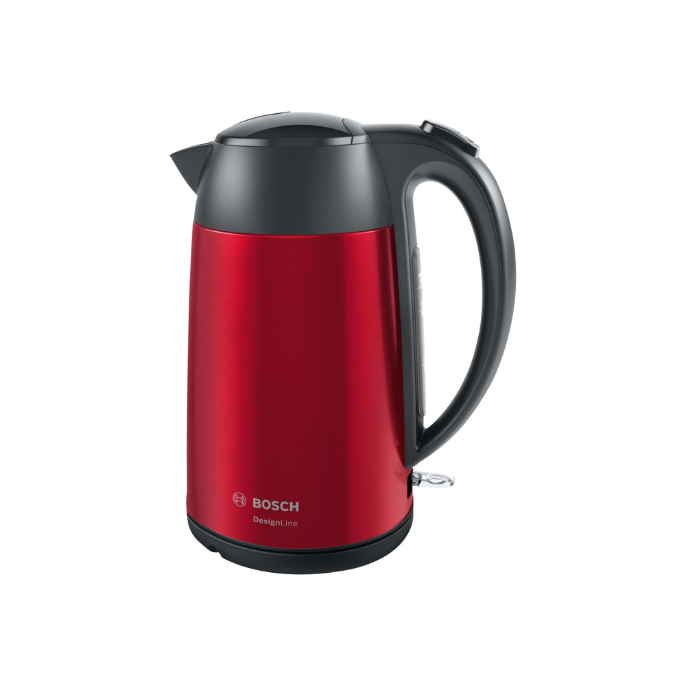 Produktbild för Bosch DesignLine TWK3P424 - vattenkokare - röd