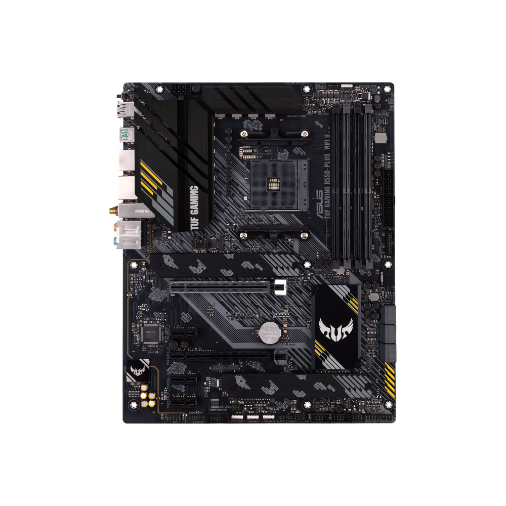 Produktbild för ASUS TUF GAMING B550-PLUS WIFI II - moderkort - ATX - Socket AM4 - AMD B550