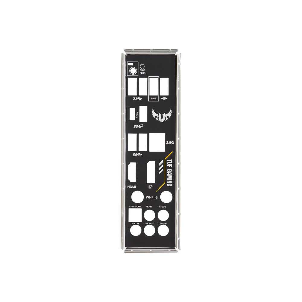 Produktbild för ASUS TUF GAMING B550-PLUS WIFI II - moderkort - ATX - Socket AM4 - AMD B550