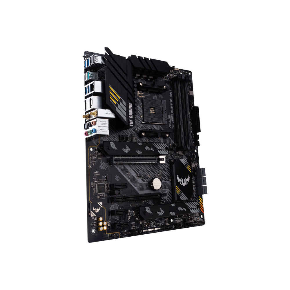 Produktbild för ASUS TUF GAMING B550-PLUS WIFI II - moderkort - ATX - Socket AM4 - AMD B550