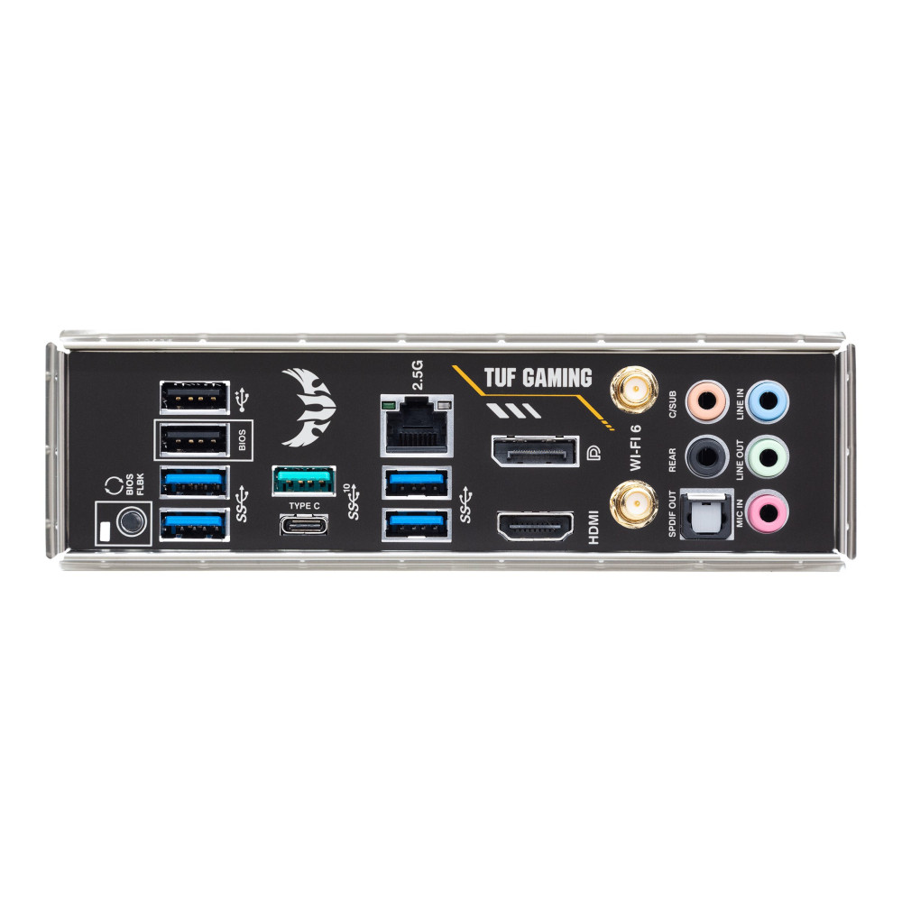 Produktbild för ASUS TUF GAMING B550-PLUS WIFI II - moderkort - ATX - Socket AM4 - AMD B550