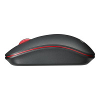 Produktbild för ASUS WT300 - mus - 2.4 GHz - svart, röd