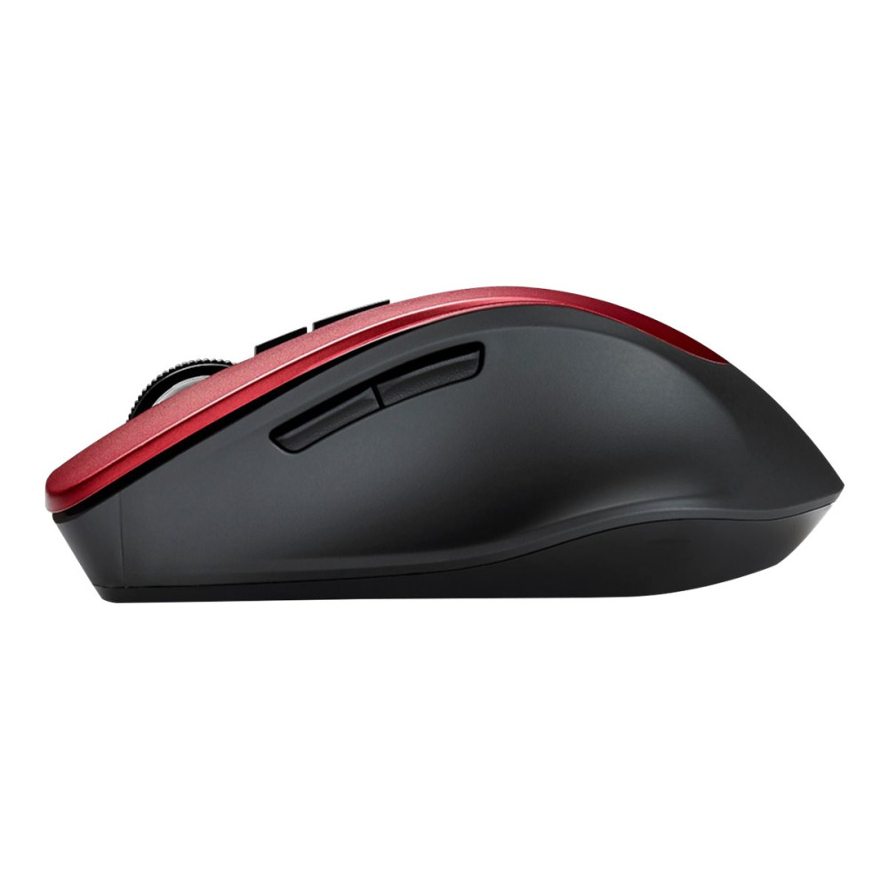 Produktbild för ASUS WT425 - mus - 2.4 GHz - mörk rubinröd