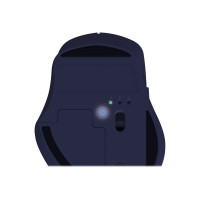 Produktbild för ASUS MW203 - mus - 2.4 GHz, Bluetooth - blå