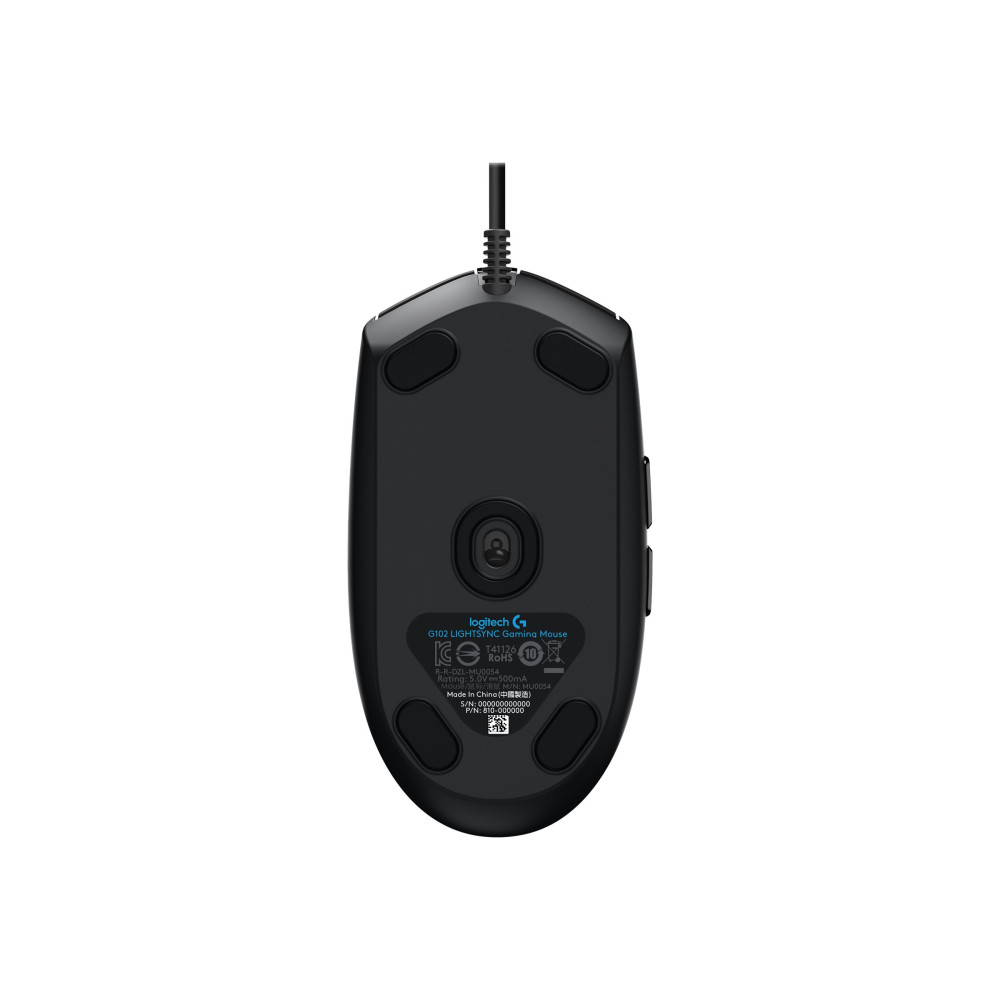 Produktbild för Logitech Gaming Mouse G102 LIGHTSYNC - mus - USB - svart
