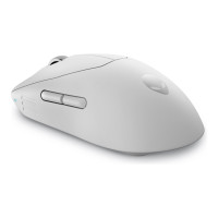 Produktbild för Alienware Pro Wireless Gaming Mouse - mus - USB, 2.4 GHz - månljus