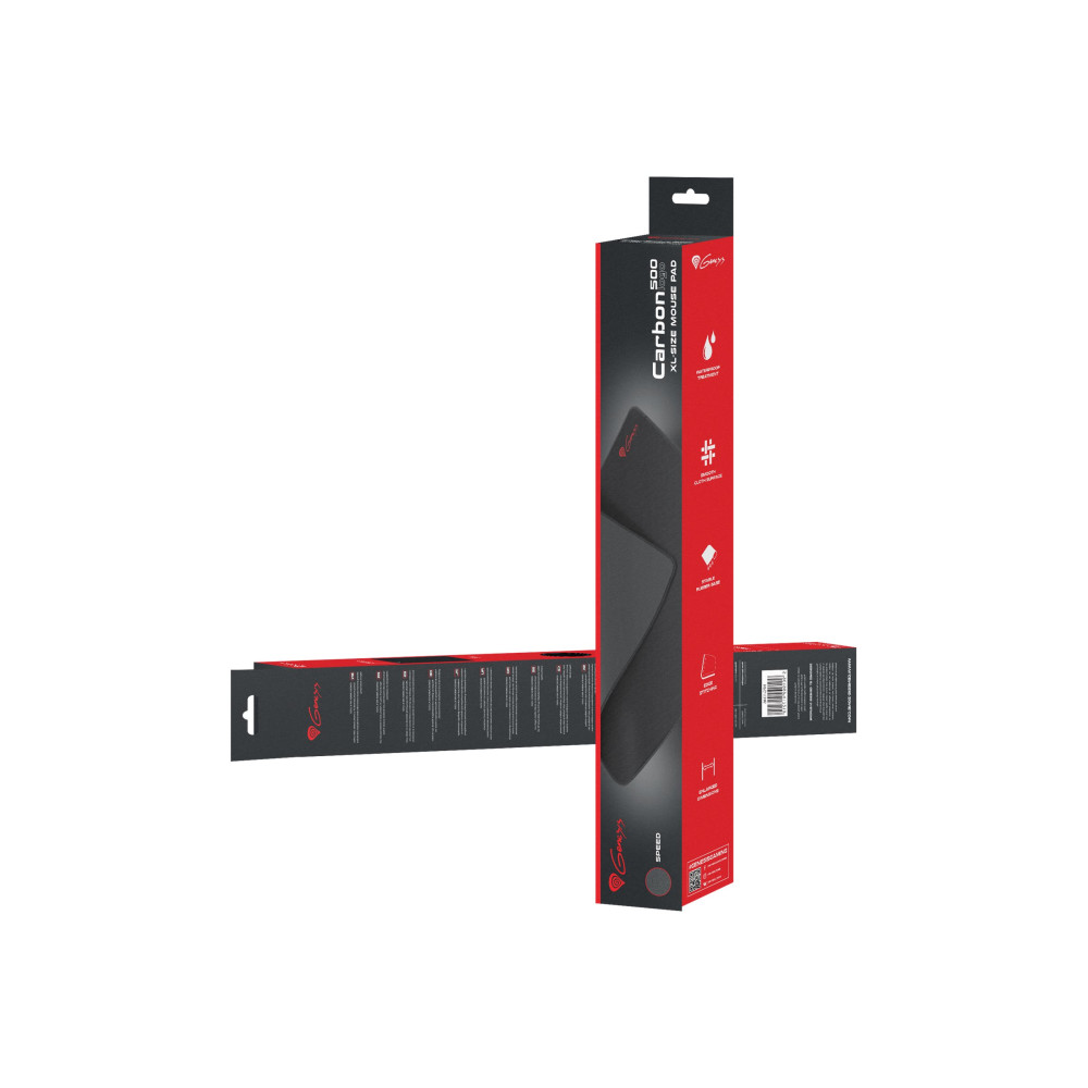 Produktbild för Natec Genesis CARBON 500 XL LOGO - musmatta