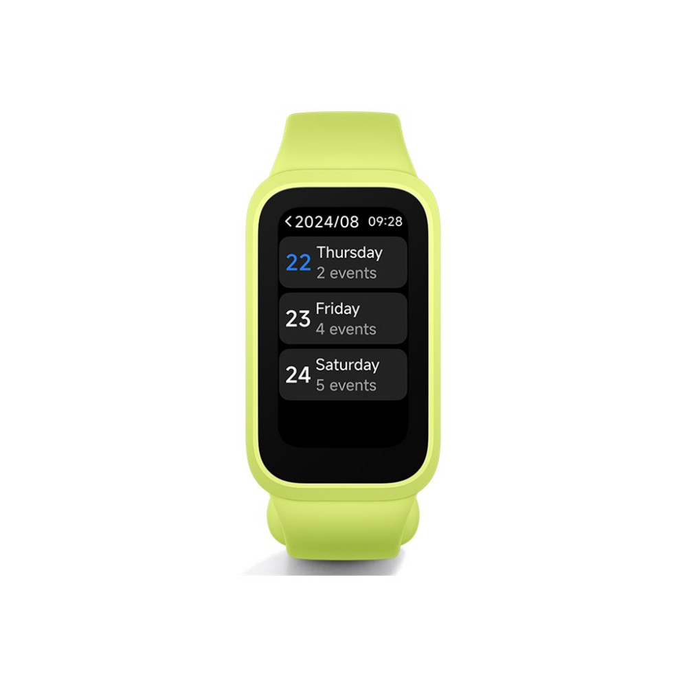 Produktbild för Xiaomi Smart Band 9 Active aktivitetspårare med rem - grön