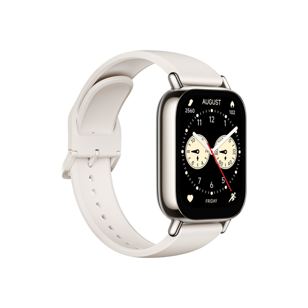 Produktbild för Xiaomi Redmi Watch 5 Lite smart klocka med rem - ljust guld