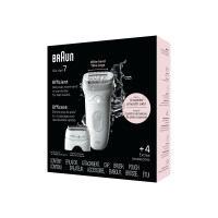 Produktbild för Braun Silk-épil 7 SE7-041 - epilator - silver/white/gray