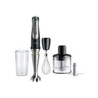 Produktbild för Braun Multiquick 9 MQ 9135XI - handmixer - premiumsvart/borstat rostfritt stål