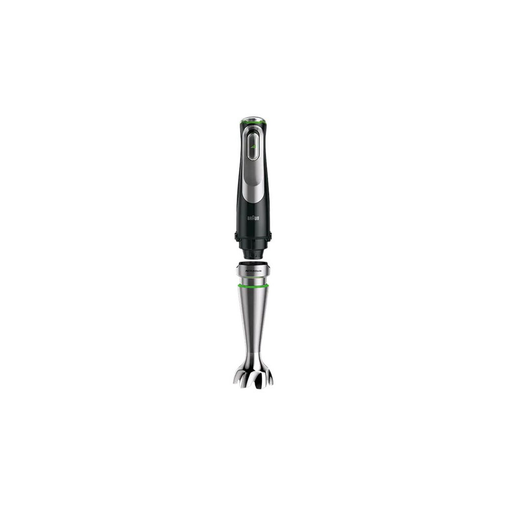 Produktbild för Braun Multiquick 9 MQ 9135XI - handmixer - premiumsvart/borstat rostfritt stål