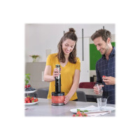 Produktbild för Braun Multiquick 9 MQ 9135XI - handmixer - premiumsvart/borstat rostfritt stål