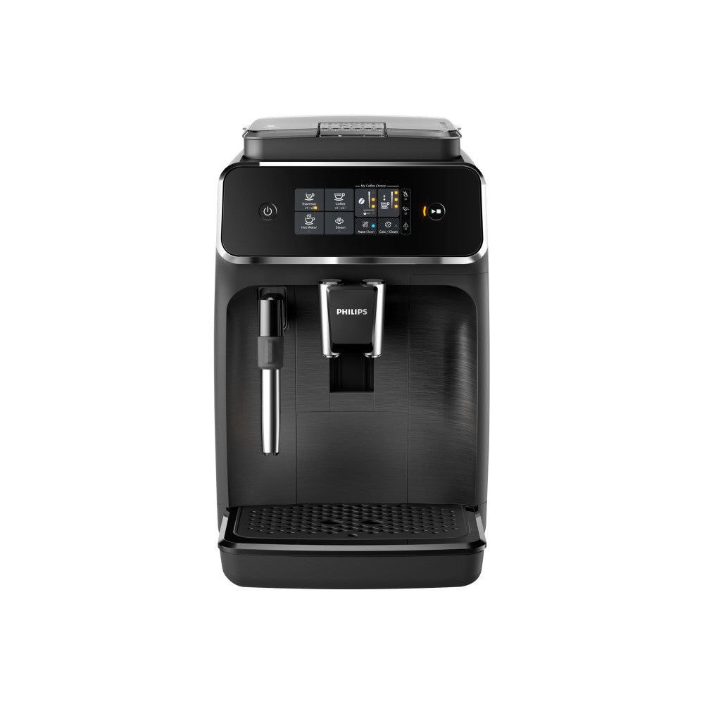 Produktbild för Philips 2200 Series EP2220 - automatisk kaffekokare med mjölkskummare - 15 bar - matt black