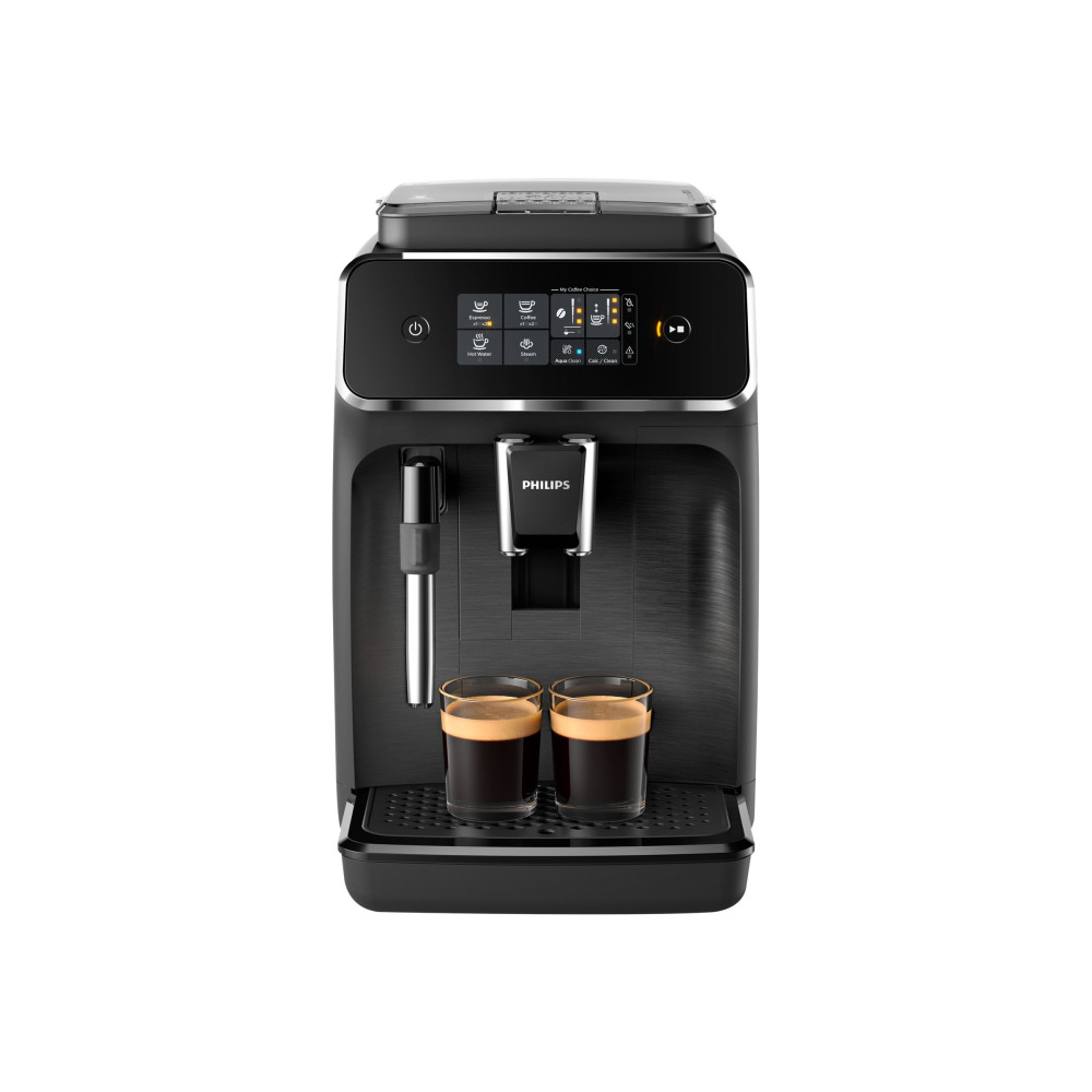 Produktbild för Philips 2200 Series EP2220 - automatisk kaffekokare med mjölkskummare - 15 bar - matt black