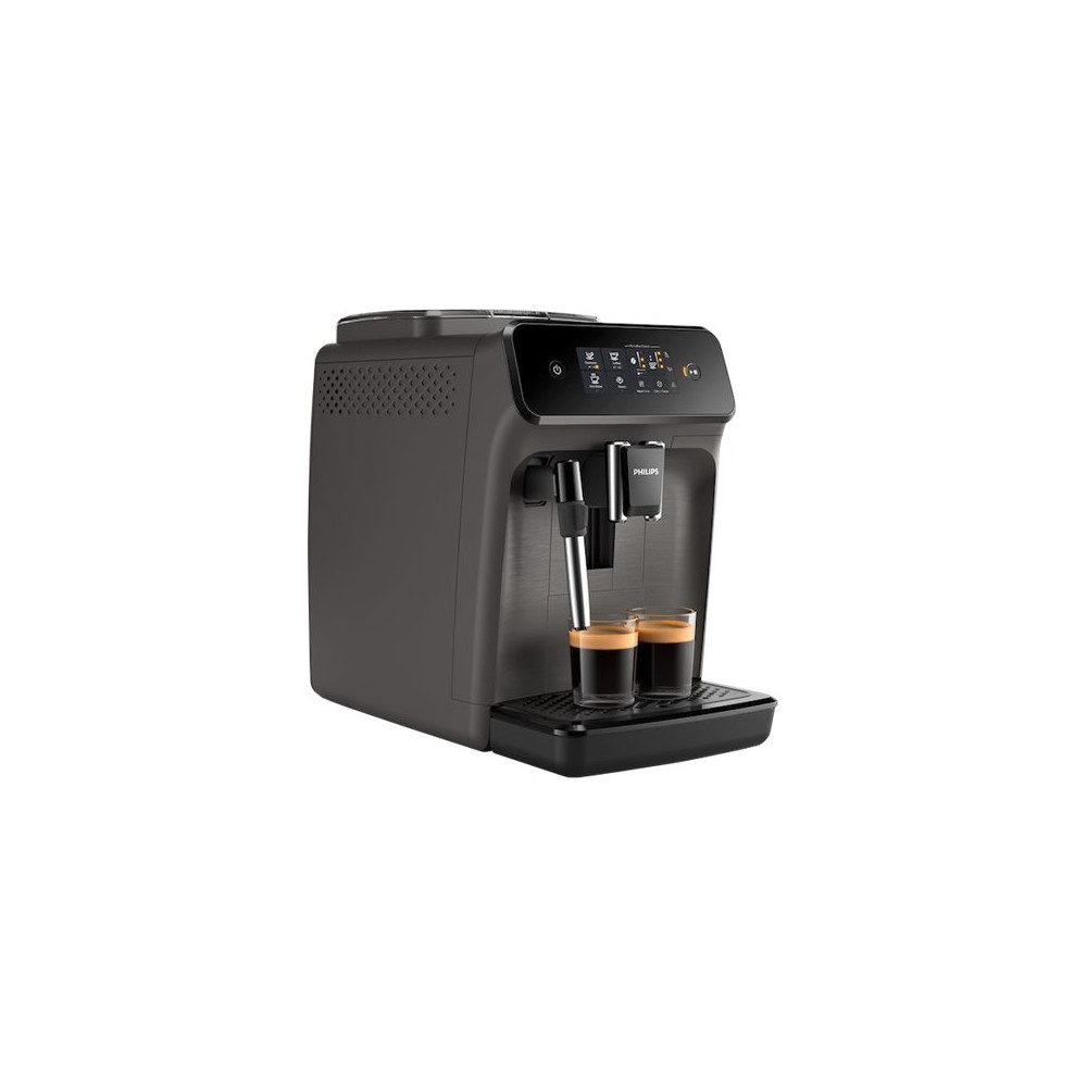 Produktbild för Philips Series 1200 EP1224 - automatisk kaffekokare med mjölkskummare - 15 bar - kashmirgrå
