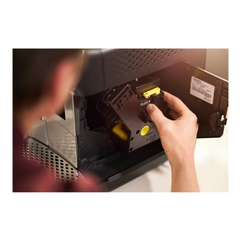 Produktbild för Philips Series 1200 EP1224 - automatisk kaffekokare med mjölkskummare - 15 bar - kashmirgrå