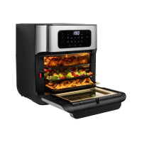 Produktbild för Princess 182065 - varm luftfritösugn - silver
