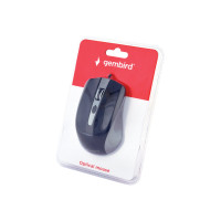 Produktbild för Gembird MUS-4B-01-GB - mus - USB - rymdgrå/svart