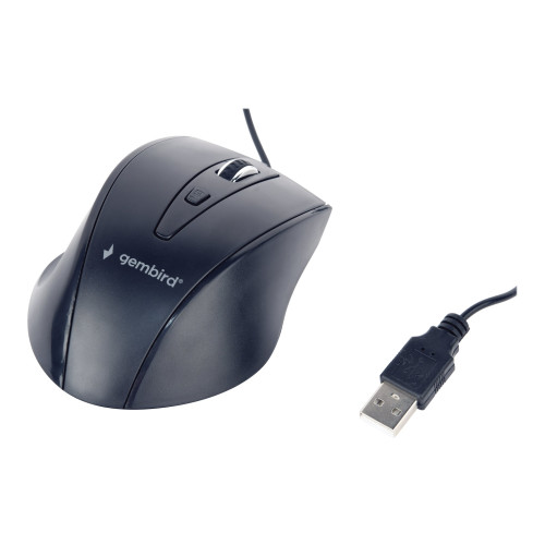 Gembird Gembird MUS-4B-02 - mus - USB - svart