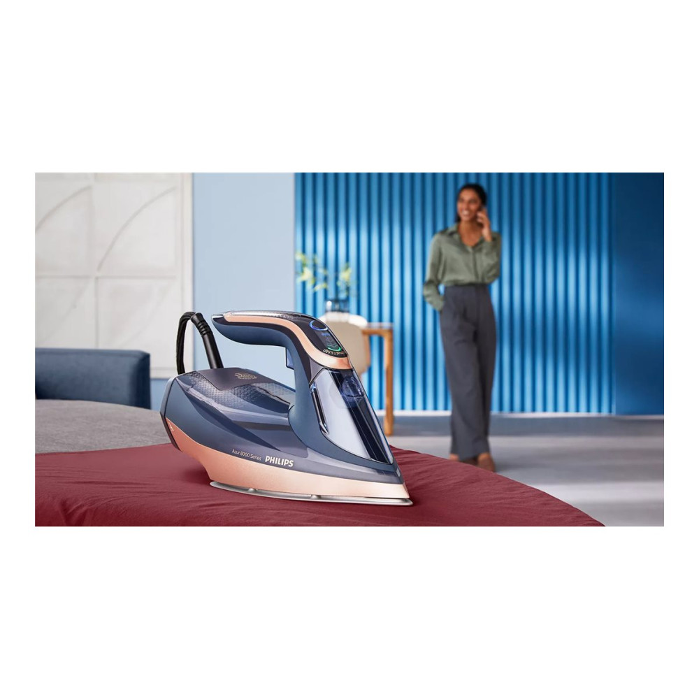 Produktbild för Philips Azur 8000 Series DST8050 - ångstrykjärn - sula SteamGlide Elite