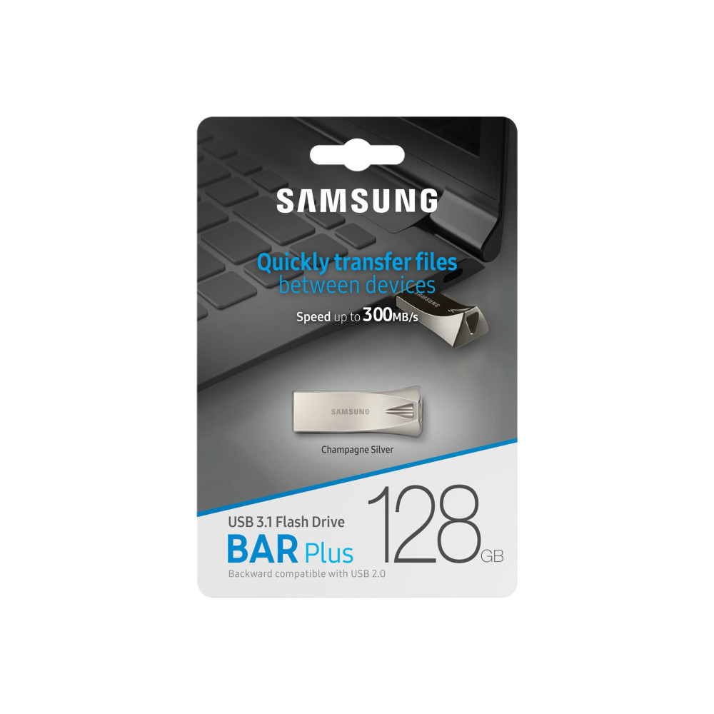 Produktbild för Samsung BAR Plus MUF-128BE3 - USB flash-enhet - 128 GB