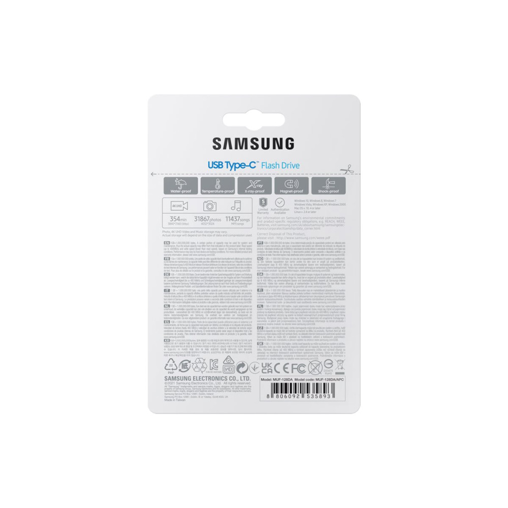 Produktbild för Samsung MUF-128DA - USB flash-enhet - 128 GB