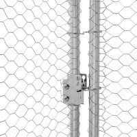 Produktbild för Hönshus 2 pcs Silver 400 x 200 x 200 cm Galvaniserat Stål