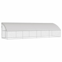 Produktbild för Hönshus 4 pcs Silver 800 x 200 x 200 cm Galvaniserat Stål