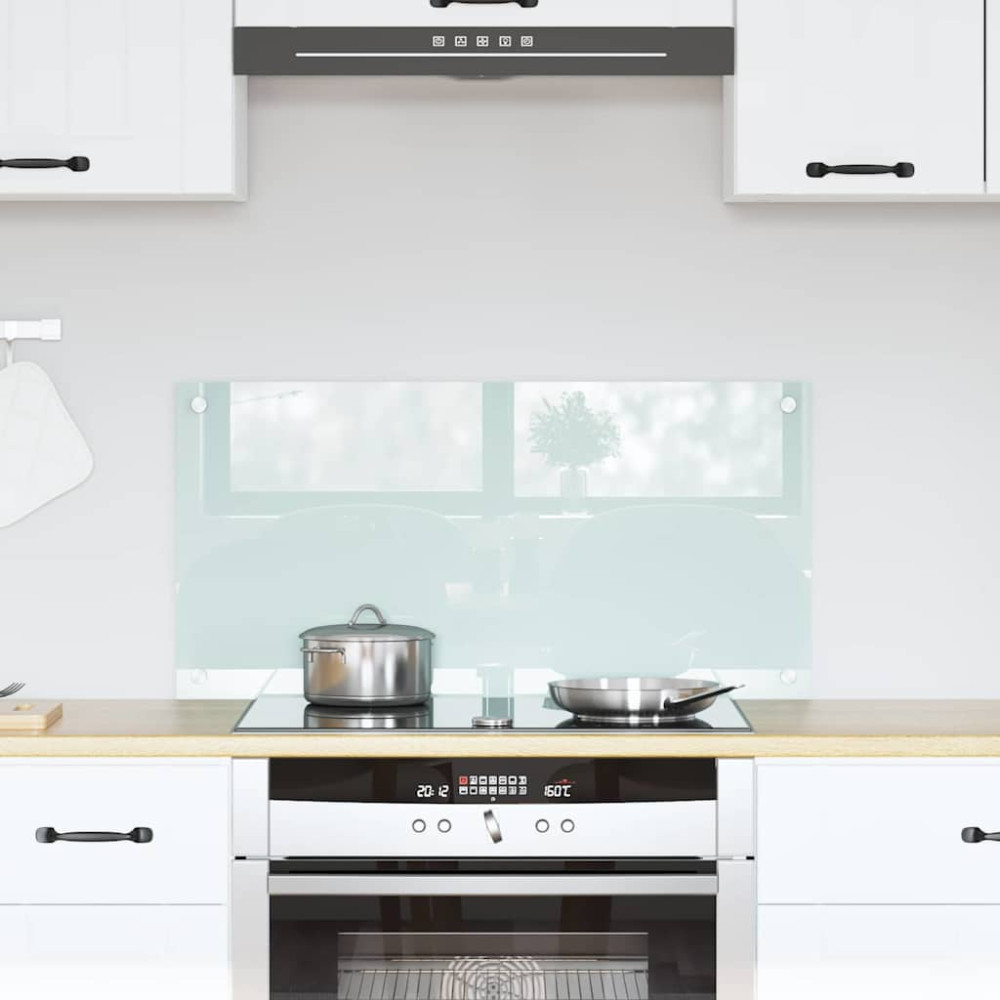 Produktbild för Köksskydd Mjölk 80 x 40 cm härdat glas