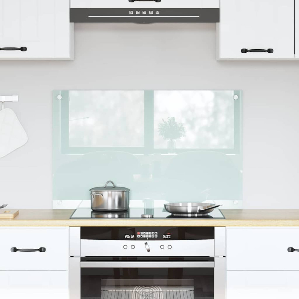 Produktbild för Köksskydd Mjölk 80 x 50 cm härdat glas