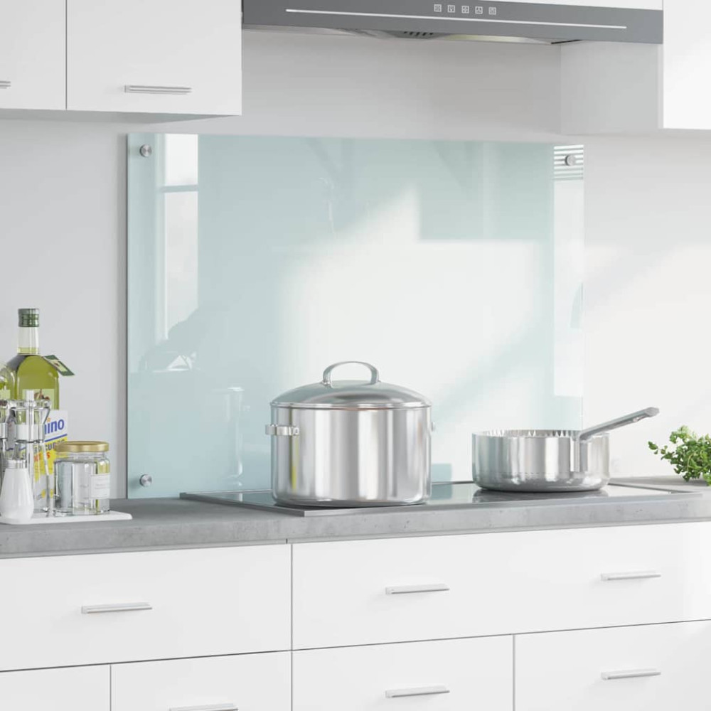 Produktbild för Köksskydd Mjölk 90 x 60 cm härdat glas
