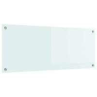 Produktbild för Köksskydd Mjölk 100 x 40 cm härdat glas
