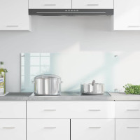 Produktbild för Köksskydd Mjölk 100 x 40 cm härdat glas