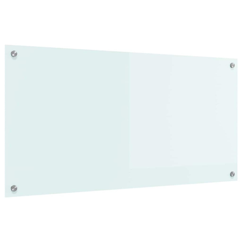 Produktbild för Köksskydd Mjölk 100 x 50 cm härdat glas